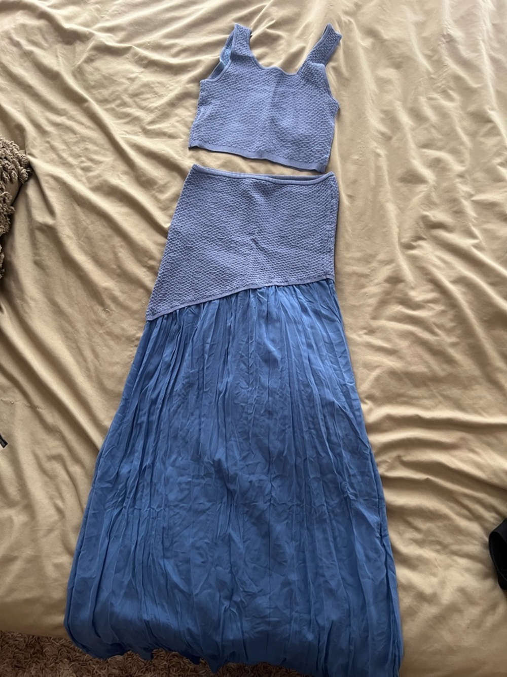 Brand New Blue Two Piece Set